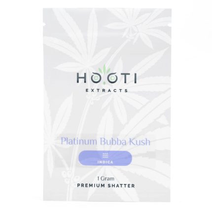 Platinum Bubba Kush Shatter (Hooti Extracts)