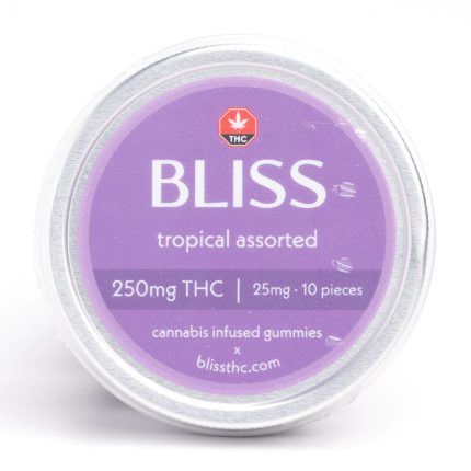 Tropical Assorted 250mg THC (Bliss Edibles)