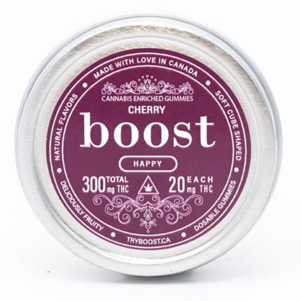 Cherry 300mg THC Cubes (Boost Edibles)