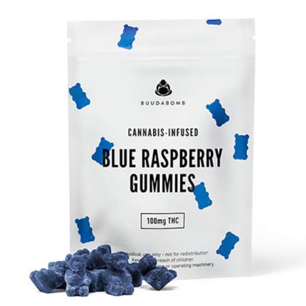 Blue Raspberry Vegan Gummies (BuudaBomb)