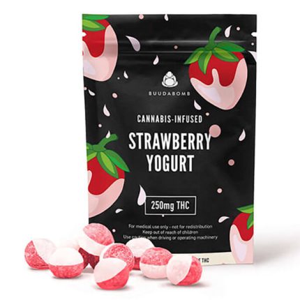 Strawberry Yogurt Vegan Gummies (BuudaBomb)