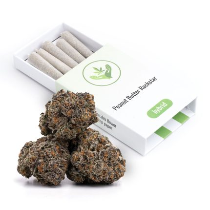 Peanut Butter Rockstar | Pre-Rolled 5 Pack | 3.5g