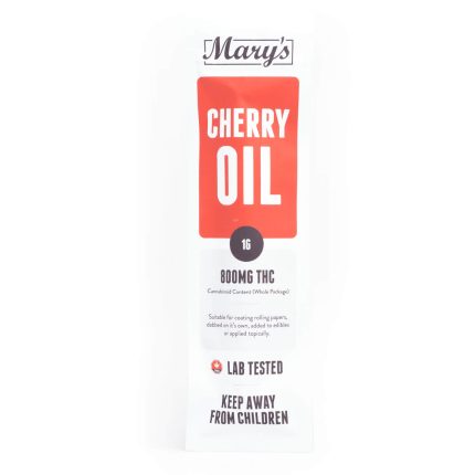 800mg THC Cherry Oil (Mary’s Edibles)