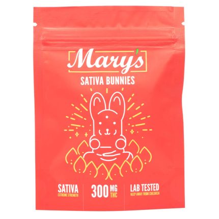 Extreme Strength Sativa Bunnies 300mg THC (Mary’s Edibles)