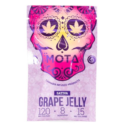 Sativa Medicated Grape Jelly 120mg THC (Mota)