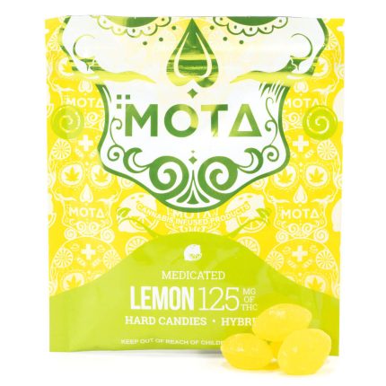 Lemon Hard Candy 125mg THC (Mota)