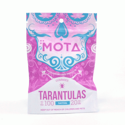 Sativa Tarantula Gummies 100mg/20mg THC/CBD (Mota)