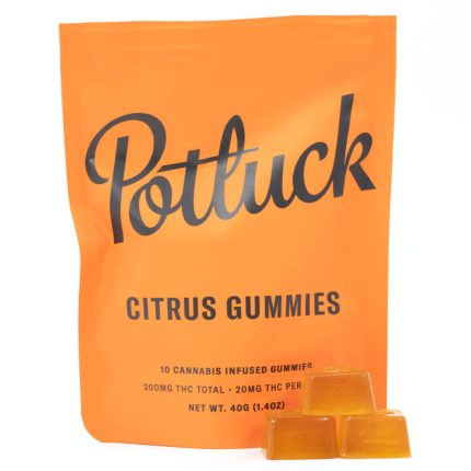 200mg THC Gummies (Potluck)