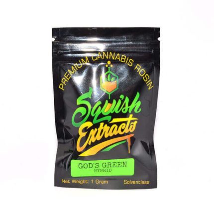 God’s Green Crack Rosin (Squish Extracts)