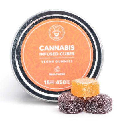 450mg THC Halloween Vegan Gummies (Sugar Jack’s)