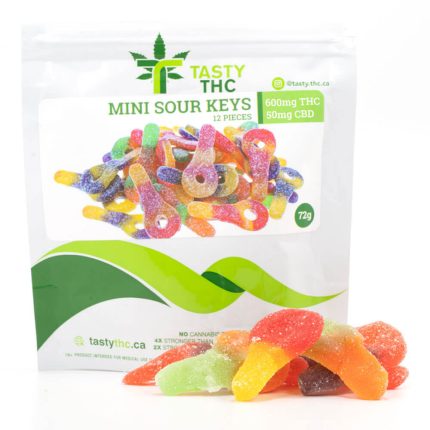 Mini Sour Keys (Tasty THC)