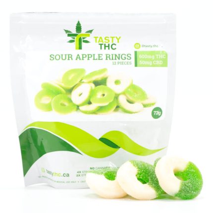Sour Green Apple Rings (Tasty THC)