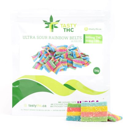 Ultra Sour Rainbow Belts (Tasty THC)