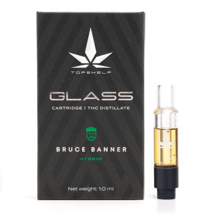 Bruce Banner THC Glass Cartridge (Top Shelf)