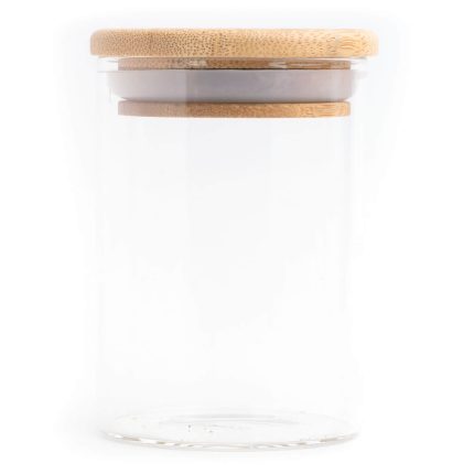 Glass Storage Jars (Top Shelf)