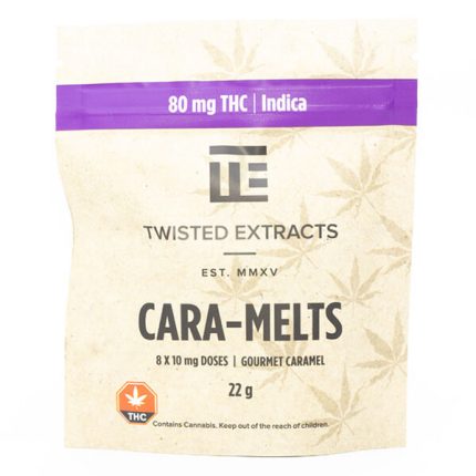 Indica 80mg Cara-Melts (Twisted Extracts)