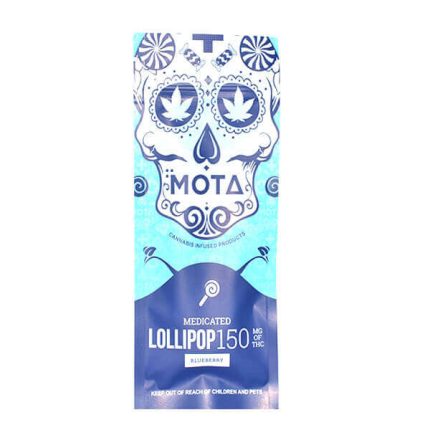 Blueberry Lollipop 150mg THC (Mota)