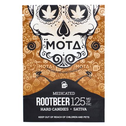 Root Beer Hard Candy 125mg THC (Mota)